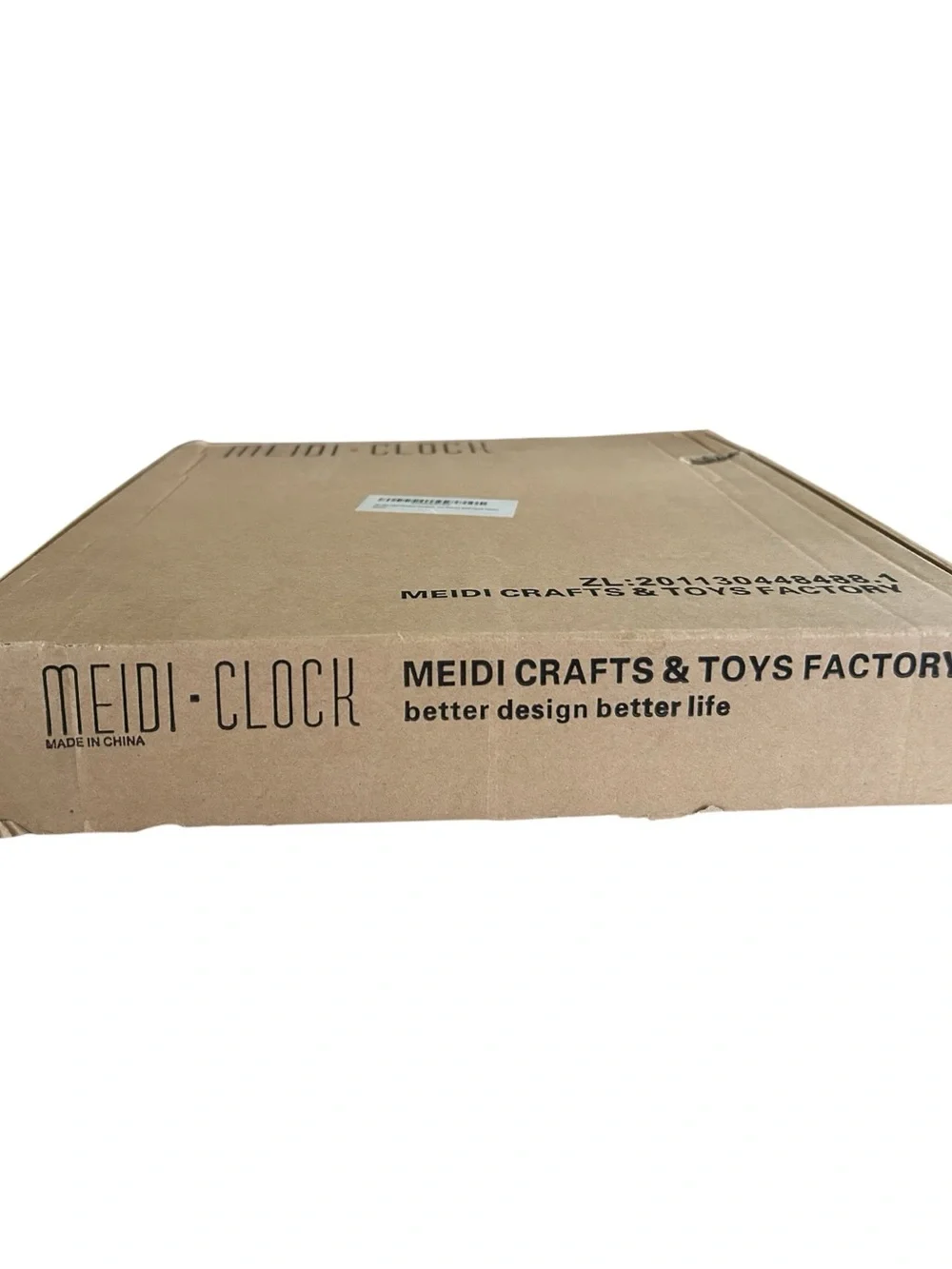 NIB MEIDI 3D Green Wall Clock